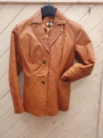 Damen Lederjacke Blazer Gr.40 Ocker gelb Niedersachsen - Rhauderfehn Vorschau