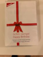 Gonis Stempel Set Happy Birthday neuwertig Acryl Block Traum Fäng Nordrhein-Westfalen - Reichshof Vorschau