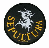 Sepultura   Aufnäher Circular Logo  Sepultura  Patch Gewebt/Liz. Nordrhein-Westfalen - Gescher Vorschau