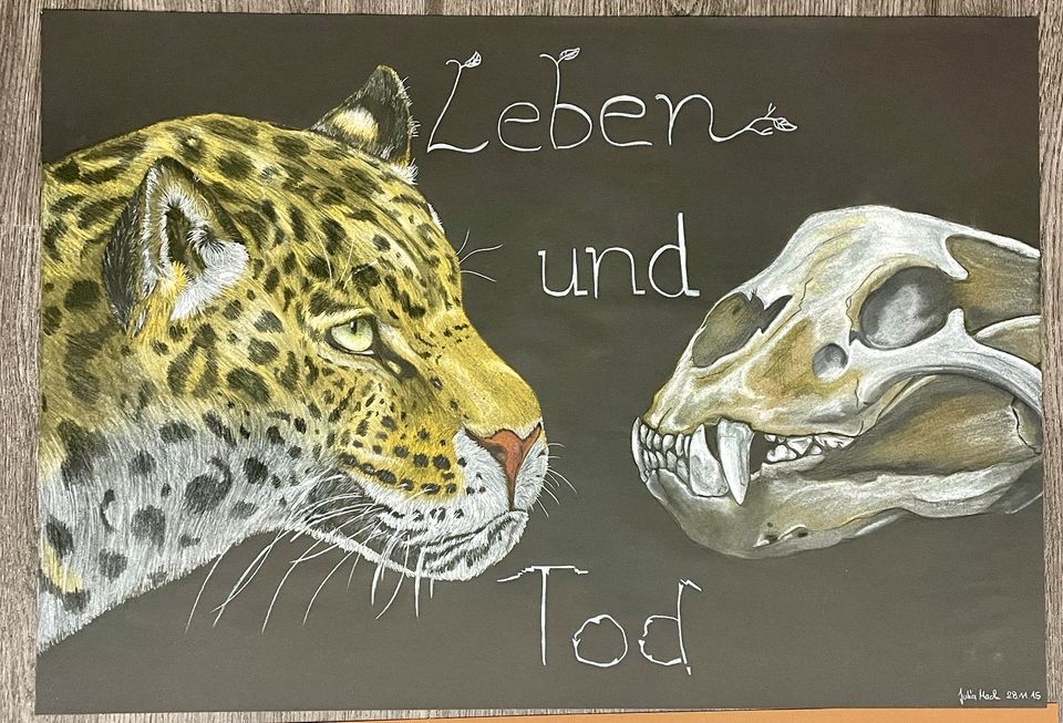 Jaguar Zeichnung in Krefeld