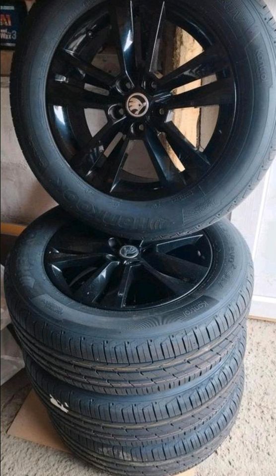 215/65 R17 Sommerräder Skoda Kodiaq NEU in Wolkenstein