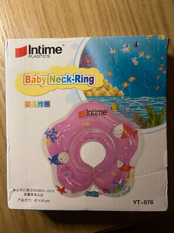Baby Schwimmring Neck Ring  BLAU in Deggingen