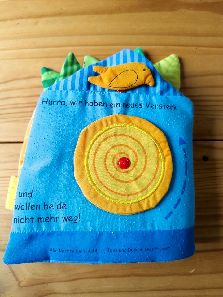 Blätterbuch Stoffbuch Haba Babyspielzeug in Dresden