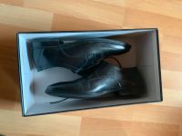 Herren / Jungen Business-Lederschuhe schwarz Gr. 40 Hessen - Eppstein Vorschau