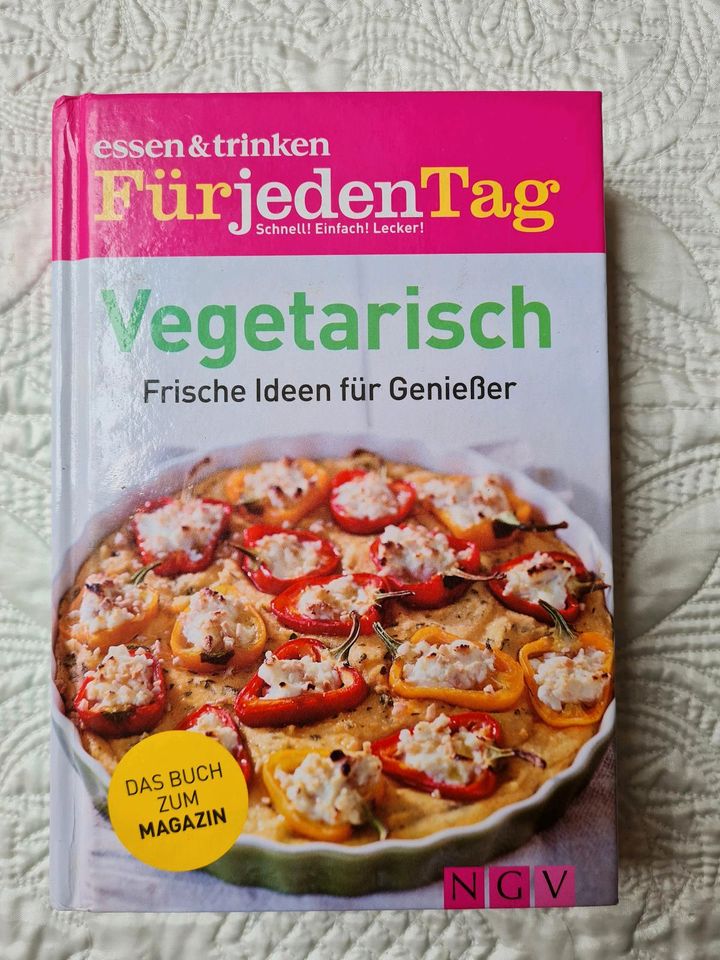 Kochbuch Vegetarisch Frische Ideen für Genießer essen&trinken in Donauwörth