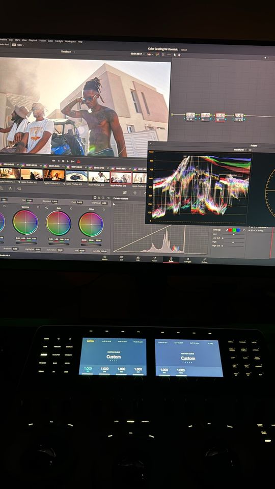 Videograf Cutter Videoschnitt Color Grading Drohnen in Bremen