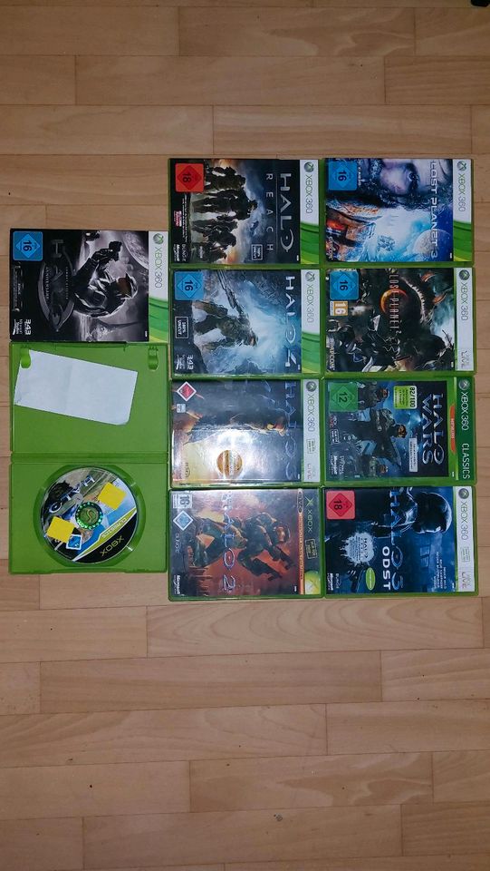 XBOX 360 mit 20 spielen in Neundorf 