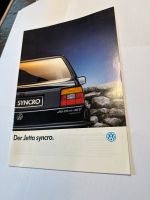 Der VW Jetta 2 syncro. Prospekt Niedersachsen - Schöppenstedt Vorschau