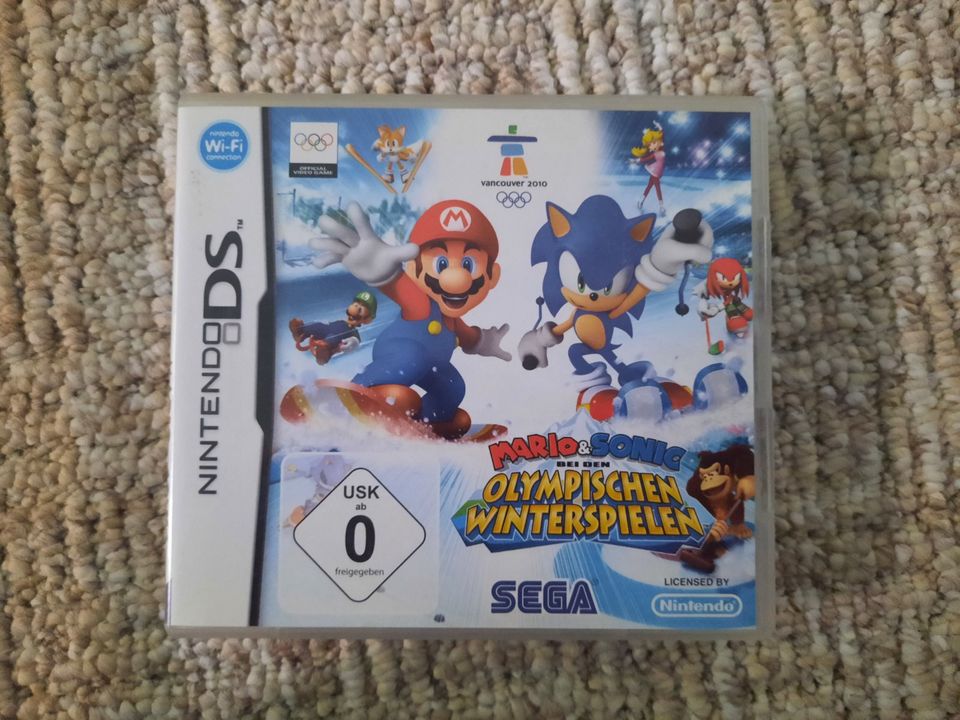 Mario & Sonic bei den Olympischen Winterspiele Nintendo 3Ds in Urbach