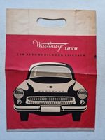 Original Werbepapiertüte Oldtimer Auto Wartburg 1000 Eisenach Sachsen - Kurort Seiffen Vorschau