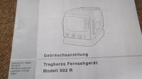 Tragbares Fernsehgerät und Radio. Model 502 für Sammler Hessen - Herbstein Vorschau