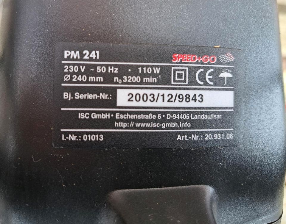 Poliermaschine PM 241 Autopoliermaschine Speed + Go in Teltow