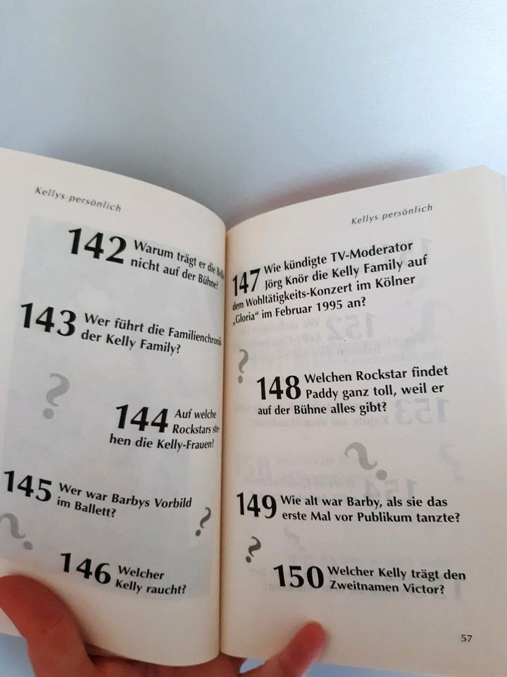 Kelly Family Fan Buch Rätselbuch in Wermelskirchen