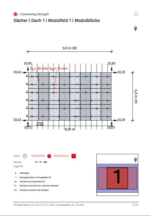 Solaranlage - Huawei SUN2000-3-10KTL mit LUNA2000-10-S0 10 kWh und 24 Modulen JinkoSolar 420wp - Photovoltaik in Gütersloh