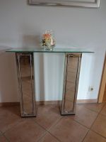 ❤️ Konsolen-Tisch Sideboard verspiegelt, Glas Spiegelsäule ❤️ Nordrhein-Westfalen - Schloß Holte-Stukenbrock Vorschau