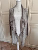 Comma - Strickjacke - braun beige Fransen - Größe 40 - wie NEU Nordrhein-Westfalen - Elsdorf Vorschau