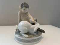 Royal Copenhagen Satyr / Faun mit Kaninchen, Nr. 439 Altona - Hamburg Blankenese Vorschau