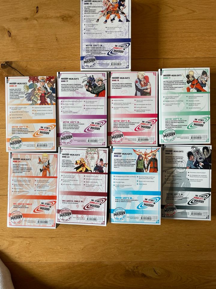 Naruto Band 1-4 und 11 in Potsdam