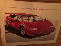 Poster Lamborghini Countach 1975 Nordrhein-Westfalen - Mönchengladbach Vorschau