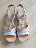 Rieker Keilsandalen Sandalen Blau in 39 Bayern - Burgebrach Vorschau