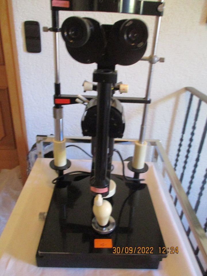 Mikroskop,Carl Zeiss Germany, retro,Augenarztgerät,gebraucht in Kell am See