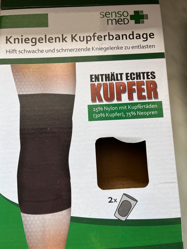 Kniegelenk Kupferbandage in Kirchheim