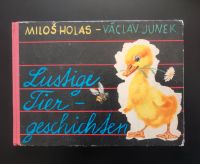 DDR Kinderbuch: Lustige Tiergeschichten , ARTIA Verla CZ von 1960 Sachsen-Anhalt - Möser Vorschau