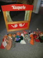 DDR Tischtheater  Kasper Puppentheater mit 10  Puppen Sachsen-Anhalt - Querfurt Vorschau