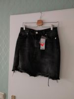 Neu! Damen Jeans Rock (schwarz grau, Fransen, FBsisters, Riss) Kreis Pinneberg - Pinneberg Vorschau