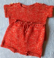 Süße kleine vintage Strickpullover mit Hose - Handarbeit Rheinland-Pfalz - Niederfischbach Vorschau