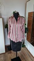 ZARA schimmernde Bluse Shirt S-L 36-40 beige khaki rot, NEUw. Bayern - Burgau Vorschau
