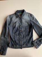 Benetton Jeansjacke blue dunkelblau XS 34 neu Düsseldorf - Eller Vorschau
