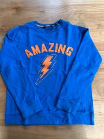 Sweatshirt Lands End blau/orange Gr. 152-164 Wandsbek - Hamburg Rahlstedt Vorschau