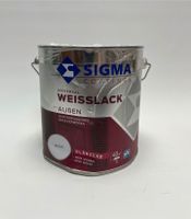 Sigma Universal Weisslack aussen 2,5L Kunstharzlack glänzend Nordrhein-Westfalen - Bottrop Vorschau