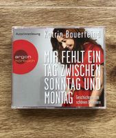 Hörbuch „Mir fehlt ein Tag zwischen Sonntag u. Montag“ 3 Std. CD Niedersachsen - Wolfenbüttel Vorschau