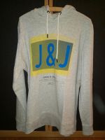 Jack & Jones Hoody Sweatshirt mit Kapuze hellgrau Größe XL Hessen - Eschenburg Vorschau