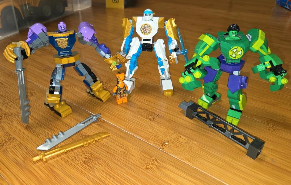 spielzeug Lego hulk,ninjago tanos als set oder einzeln in Pfullendorf