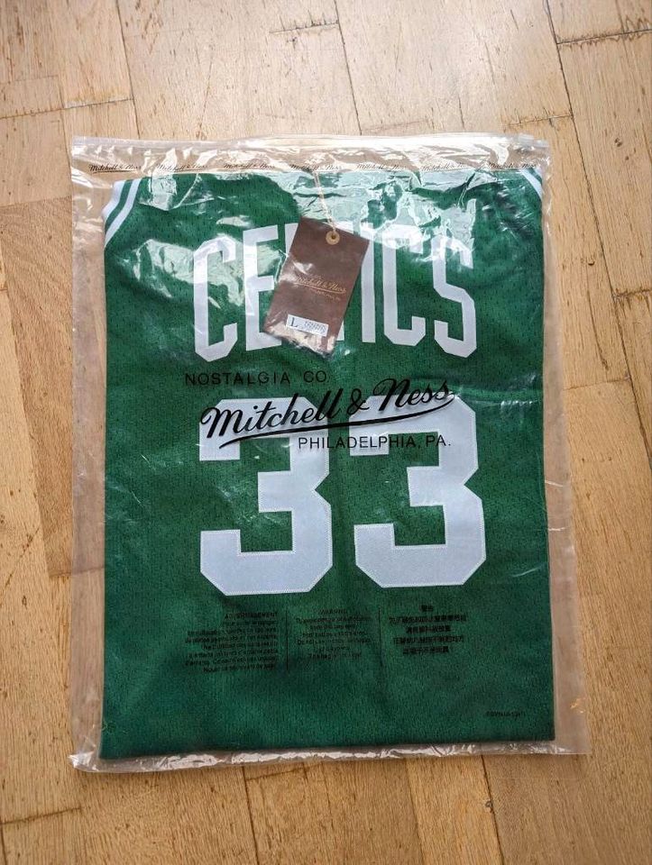 NBA Trikot L Boston Celtics Larry Bird Mitchell & Ness Throwback in Bad Hersfeld
