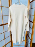 Uniqlo Kleid Midikleid Strickleid creme beige Langarm XS 34 Berlin - Köpenick Vorschau