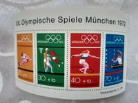 Briefmarkenblock "Olympische Spiele München 1972" Bayern - Marktredwitz Vorschau