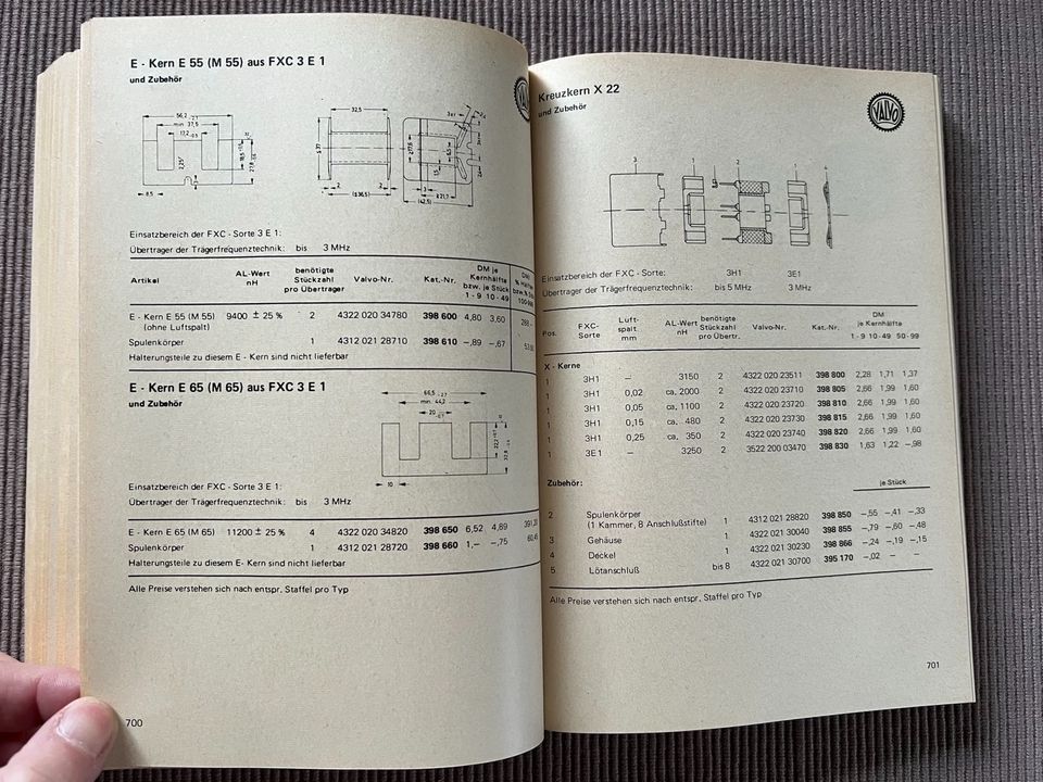 Buch MÜTRON Elektronik-Bauelemente Katalog '73 H in Bremen