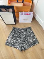 H&M Shorts L schwarz weiß high Waist Hose Damen Sommer Zara kurz Bayern - Aichach Vorschau