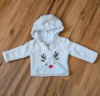 Pullover mit Kapuze Rentier babyclub Gr. 56 Niedersachsen - Lehrte Vorschau