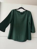 Bluse mit weiten Ärmeln, Vila, dunkelgrün, Gr. 36 Bayern - Erlangen Vorschau