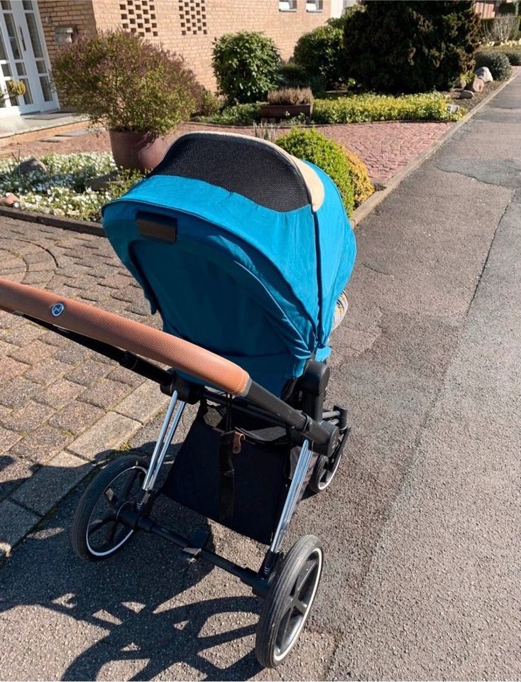 Cybex Priam Platinum Kinderwagen Mountain Blue in Bottrop