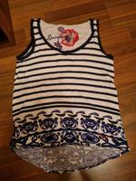 Desigual top Shirt blau weiß Größe m Rheinland-Pfalz - Osburg Vorschau