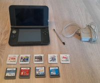 Nintendo 3DS XL Silber/Schwarz + 9 Spiele *TOP* Sachsen - Glauchau Vorschau