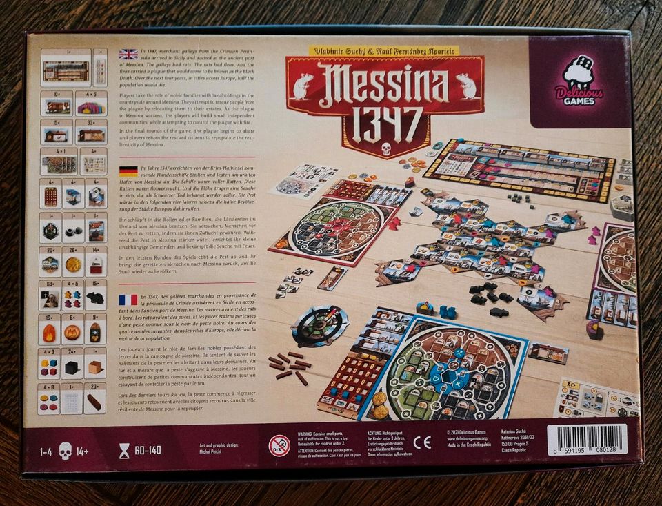 Messina 1347 Brettspiel in Tönisvorst