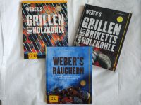 3 Bücher Weber`s Grillen Briketts Holzkohle Webers Räuchern Weber Berlin - Schöneberg Vorschau