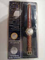 Uhr Gedenkuhr Armbanduhr Deutsche Mark  Euro Währungsunion Nordrhein-Westfalen - Velbert Vorschau